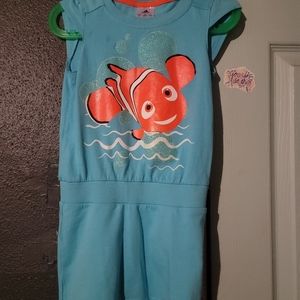 Toddler Adidas Nemo dress M (5-6)